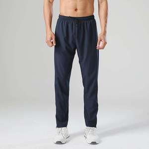 Men's <b>Summer</b> Sports Casual <b>Pants</b> Garment Dyed Straight Mid Rise Joggers Loose Breathable Quick Drying Casual Polyester/Cotton - Product Image 3