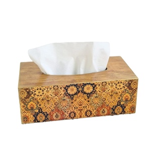 Pure Form Handmade Tissue Holder Elegant Decor <b>Case</b> Urban Luxe Eco Tissue Box Cover Modern Table Organizer - Product Image 3