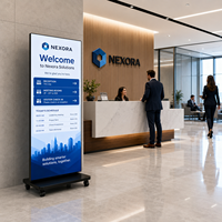 Schermo LED P2.5 GOB per Poster Digitali, Soluzione Pubblicitaria Intelligente per il Retail