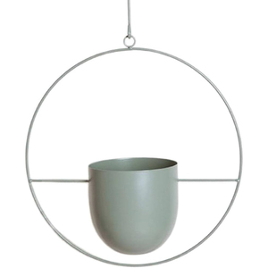 Pot de fleurs suspendu en métal doré de luxe avec clochettes décoratives, support moderne en fer pour plantes d'intérieur, balcon et jardin. - Product Image 2