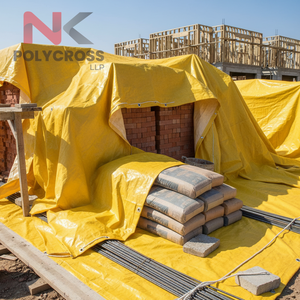 Bâche de protection anti-poussière pour travaux de rénovation et construction, idéale pour projets de peinture et mobilier - Product Image 5