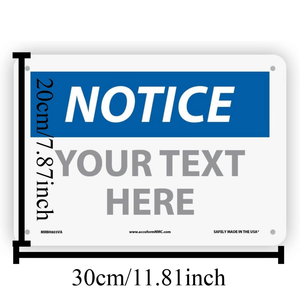 Segnale di sicurezza personalizzato in stile OSHA CIFbuy, servizio di ritiro disponibile - Product Image 4