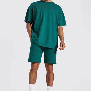 Men's Shorts <b>Set</b> Breathable Lightweight Sporty Summer Casual Wear T-Shirt & Shorts Wholesale - Product Image 1