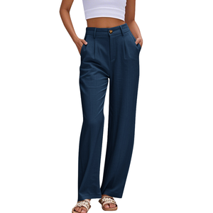 Pantalon cargo pour femme avec poches fonctionnelles, pantalon utilitaire décontracté, fabricant de vêtements sur mesure, vente en gros - Product Image 6