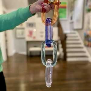 Customization resin Chain links very big size and <b>clear</b> colors multi colors resin big links available - Product Image 4