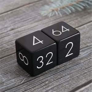 Cubo de Dobleación de Backgammon de Acrílico de Alta Calidad de 16 mm, Dados Numéricos de 6 Caras para Juegos de Mesa y Apuestas, Piezas de Juego al por Mayor - Product Image 2