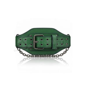 เข็มขัดยกน้ำหนักสำหรับฝึกซ้อมในยิม สำหรับดึงข้อและสควอท พร้อมโซ่เหล็ก อุปกรณ์ฟิตเนส เข็มขัดยกน้ำหนัก - Product Image 6