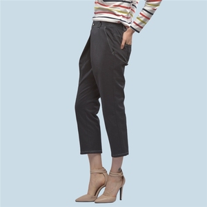 Pantalon confortable en coton élégant et formel pour femmes ODM - Product Image 5