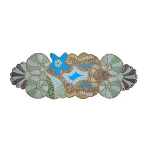 Elegant Beaded Embroidery <b>Table</b> <b>Runner</b> Home Decoration Colorful Seed Beads Handmade <b>Table</b> <b>Runner</b> <b>Dining</b> Style - Product Image 3