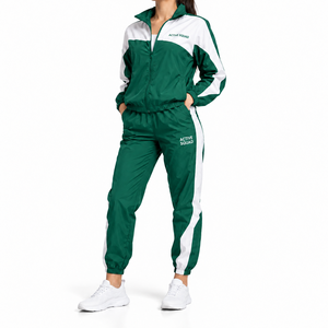 Hip Hop Style Oversize Fit Solid Color <b>Windbreaker</b> Tracksuit For <b>Women</b> <b>Windbreaker</b> Lightweight Streetwear Sweatsuit - Product Image 3