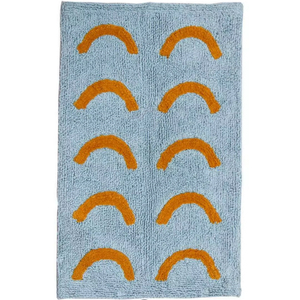 Alfombras de Baño Personalizadas Únicas de Secado Rápido, Alfombras de Baño de Diseño en Algodón con Técnicas de Fabricación a Máquina para Baños por INDIAN TEXTILES H/L - Product Image 1