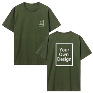 Camiseta Negra Personalizada de Manga Corta para Hombre con Diseño Impreso en la Parte Delantera y Trasera, Corte Regular, Cuello Redondo, Algodón Jersey, Ropa Casual OEM ODM - Product Image 6