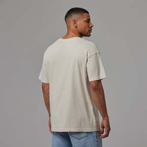 T-shirt Homme Slim Fit Personnalisable Col Rond Coton Lavé Style Sportif Urbain Coupe Droite Coton/Fibre de Bambou - Product Image 5