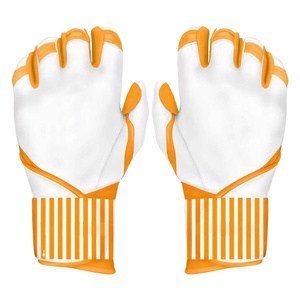 Guantes de Bateo de Béisbol de Cuero/Cuero Sintético, Color/Talla Personalizables, Ligeros, Cómodos, de Alta Calidad para Entrenamiento - Product Image 1