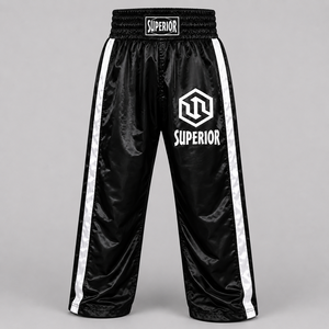 Pantalones de Kickboxing Elite Strike, Ligeros y Transpirables, para Entrenamiento de Artes Marciales, para Luchadores Profesionales y Deportistas - Product Image 1