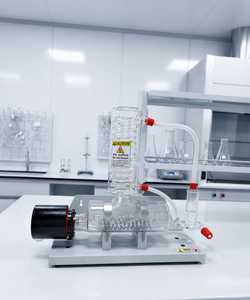 Unidad de Destilación de Vidrio Borosilicato AARK, Aparato de Laboratorio de Alta Fiabilidad, Capacidad de 4 Litros por Hora, Triple Seguridad - Product Image 2