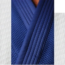 Kimono de Judo Azul para Adultos, Uniforme 100% Algodón Transpirable, Corte Regular, Unisex, Ropa de Artes Marciales - Product Image 5