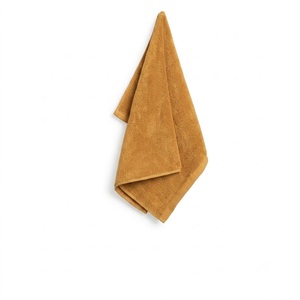 Serviettes de bain de luxe 100% coton peigné, très absorbantes, séchage rapide, pour hôtels et spas, couleur taupe marron, bordure Dobby, en lin - Product Image 6