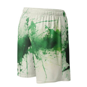 Pantalones Cortos Casuales de Malla para Hombre, con Cordón Ajustable, para Dormir en Casa, Uso Diario, Playa y Vacaciones - Product Image 3