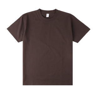 เสื้อยืดคอกลมแขนสั้นผู้ชาย ผ้าฝ้ายเรียบ สีพื้น ทรงปกติ ดีไซน์เรียบง่าย สไตล์ลำลอง - Product Image 1