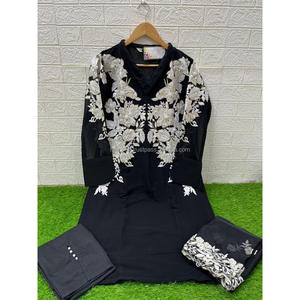 Fabzone Collection in TUNIC & Cigarette Duptta - Product Image 2