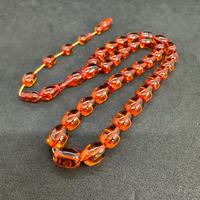 Tasbih de luxe fait main en perles de résine, chapelet islamique, compteur de prières musulmanes, accessoire de culte spirituel élégant, thème ange