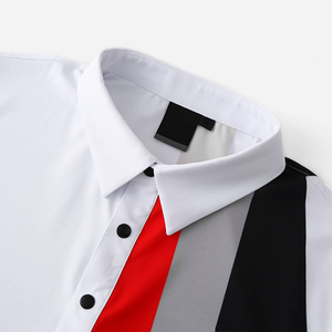 เสื้อโปโลผู้ชายแขนสั้นผ้าฝ้ายลำลอง - Product Image 4
