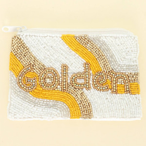 Pochette Cœur Brodé Fait Main Drapeau Américain Perles Rouge Blanc Bleu Sac à Fermeture Éclair en Verre Unisexe Portable Vente en Gros Patriotique - Product Image 2