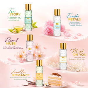 Brume parfumée de luxe 210 ml pour cheveux et corps, senteur Vanille Romantique, longue tenue, parfum frais, parfum pour femme, très demandée - Product Image 3