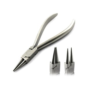 Round <b>Nose</b> Jaws Pliers INOX 130mm Stainless Steel Jewelry Making Tool ZetomedPro - Product Image 2