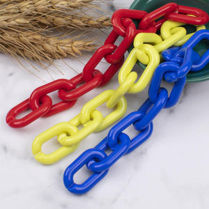 Luxury Eco-Friendly Custom Handmade Resin <b>Wall</b> <b>Decor</b> Chains Resin Chain Links for Wedding - Product Image 1