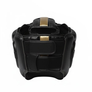 Protège-tête en cuir intégral personnalisé avec logo, vente chaude, prix d'usine, pour l'entraînement de boxe - Product Image 2
