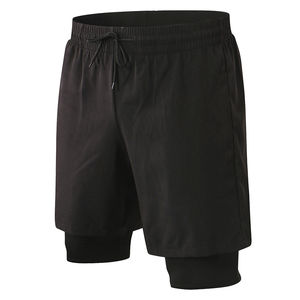 Shorts de sport pour hommes, fitness, course à pied, 2 en 1, double couche, séchage rapide - Product Image 5