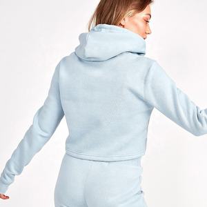 ชุดวอร์ม2ชิ้นสำหรับใส่วิ่งสำหรับผู้หญิงผ้าถักสำหรับฝึกเข้ายิมแบบสั่งทำ - Product Image 6