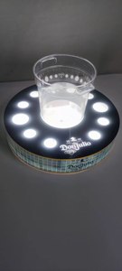 Support de présentation en acrylique transparent pour gong et cymbales, support d'équipement musical personnalisé avec logo pour spectacle de groupe - Product Image 2