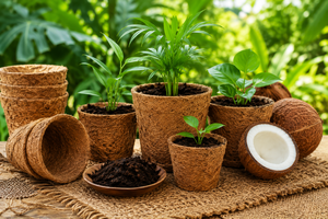 Pot de propagation en fibre de coco naturelle pour l'aération des racines des semis et la culture durable en serre - Product Image 6