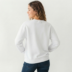 Sweat-shirt pour femmes à imprimé graphique, vêtement confortable en coton molletonné avec des motifs artistiques, finition d'impression durable - Product Image 2
