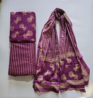 Tela de Algodón Puro Estampada 60×60 |   Ancho de 44 Pulgadas |   Lote de 5 Metros Superior + 5 Metros Inferior |   Tela de algodón suave y transpirable para vestidos