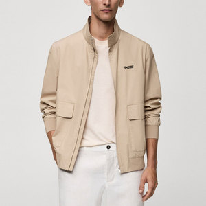 Chaqueta Corta de Mezclilla para Hombre, Algodón Premium, Lavado, Manga Larga, Cierre de Botones, Estilo Casual, Prenda Exterior de Moda, Abrigo Vintage - Product Image 1