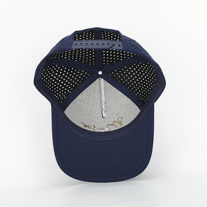 <b>Major</b> Embroidered Navy Blue Mesh Snapback Cap Adjustable 6-Panel Street Style <b>Hat</b> for Adults Casual <b>Wear</b> Spring Summer - Product Image 6