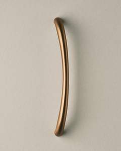 Manija de Puerta de Latón Sólido de Grado Industrial, Manija de Latón Grueso y Resistente, Manija de Entrada Comercial Grande de Latón - Product Image 1