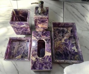 Ensemble de salle de bain en résine artisanale de haute qualité, décoration élégante pour la maison et l'hôtel, prix réduit, style haut de gamme - Product Image 3