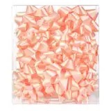 Butterfly <b>Bow</b> Organza Gift Ribbon 34mm Beautiful Woven <b>Red</b> Pink Color with Logo Design Digital Printing Polyester - Product Image 3