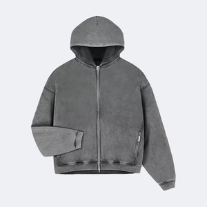 Ventes en gros de sweats à capuche personnalisés, faible MOQ, mélange coton-polyester, French Terry, OEM, ODM, marque privée, unisexe, fournisseur d'usine - Product Image 1