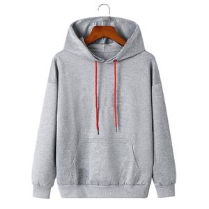 Pull-over lourd à capuche en coton avec logo personnalisé Sweats à capuche surdimensionnés pour hommes Vente en gros - Product Image 1