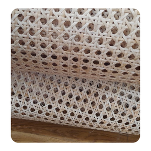 Panneau carré en rotin tressé fait main, respirant, artisanat naturel pour la décoration intérieure, style moderne - Product Image 3