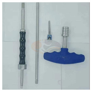 Spine <b>Screw</b> <b>Set</b> with 10 Pedicle <b>Screws</b> Including 2 Rods and Spine <b>Screw</b> Driver High Quality Orthopedic Spinal Implant System - Product Image 2