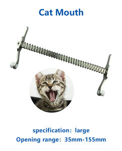 Instrumentos Veterinarios Quirúrgicos de Acero Inoxidable para Mascotas, Perros y Gatos, Abrebocas Canino, Retractores Bucales, Todos los Tamaños, ISO - Product Image 5