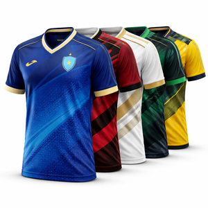 Fabricante de Camisetas de Fútbol Personalizadas al por Mayor con Logotipo - Camisetas de Fútbol Personalizadas OEM al por Mayor para Equipos y Eventos - Product Image 3