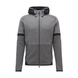 Chándal Deportivo con Capucha y Cremallera para Hombre, Ropa Deportiva de Primera Calidad, Ropa de Gimnasio de Secado Rápido y Transpirable, 100% Algodón Felpa, Invierno - Product Image 2